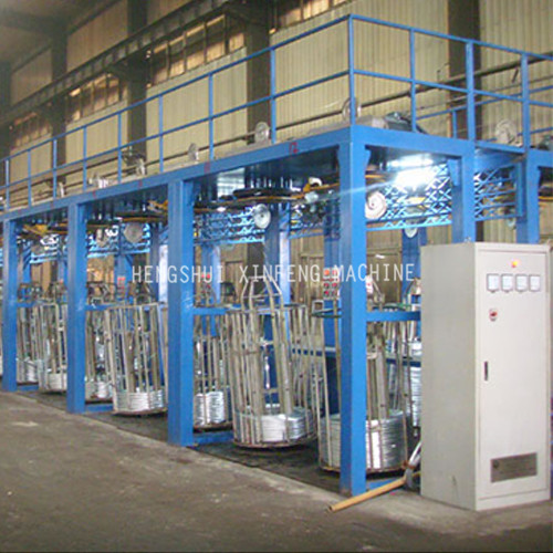 VERTICAL TAKE UP machine FOR GALVANIZED WIRE